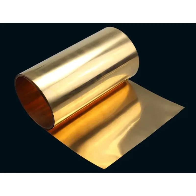 0.2x200mm C17200 Beryllium Bronzer Strip Foil Sheet Industry DIY Experiment Copper Sheet 0.5 meter