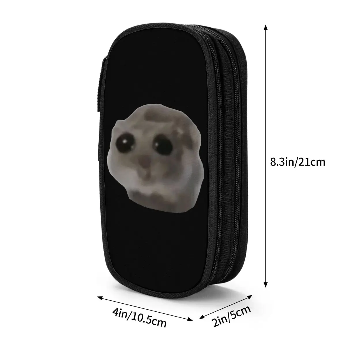 هذه أنا إذا كنت حتى رعاية حزينة الهامستر ميمي مقلمة مقلمة حامل أقلام للفتيات الفتيان حقائب اللوازم المدرسية القرطاسية