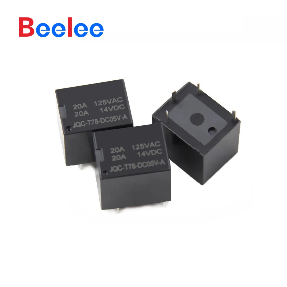 50 قطعة BL-JDQ-T78 12 فولت التتابع الصانع Spdt Pcb 4 دبوس تيار مستمر Rele مرحلات الطاقة أكثر من 2 أمبير 48 فولت 24 فولت 12 فولت 5 فولت التتابع الكهرومغناطيسي #4