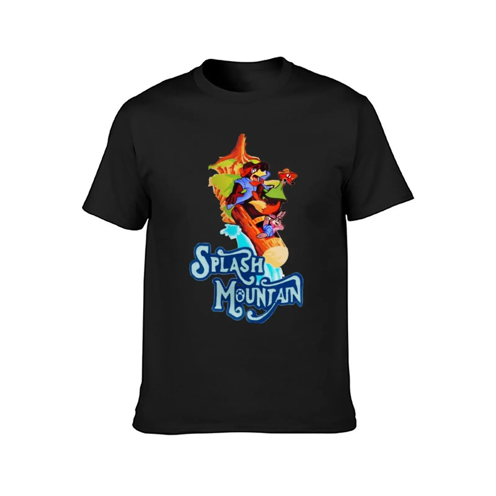 Splash Mountain T-ShirtWaa splash mountain T-Shirt cute clothes tops oversizeds men t shirt