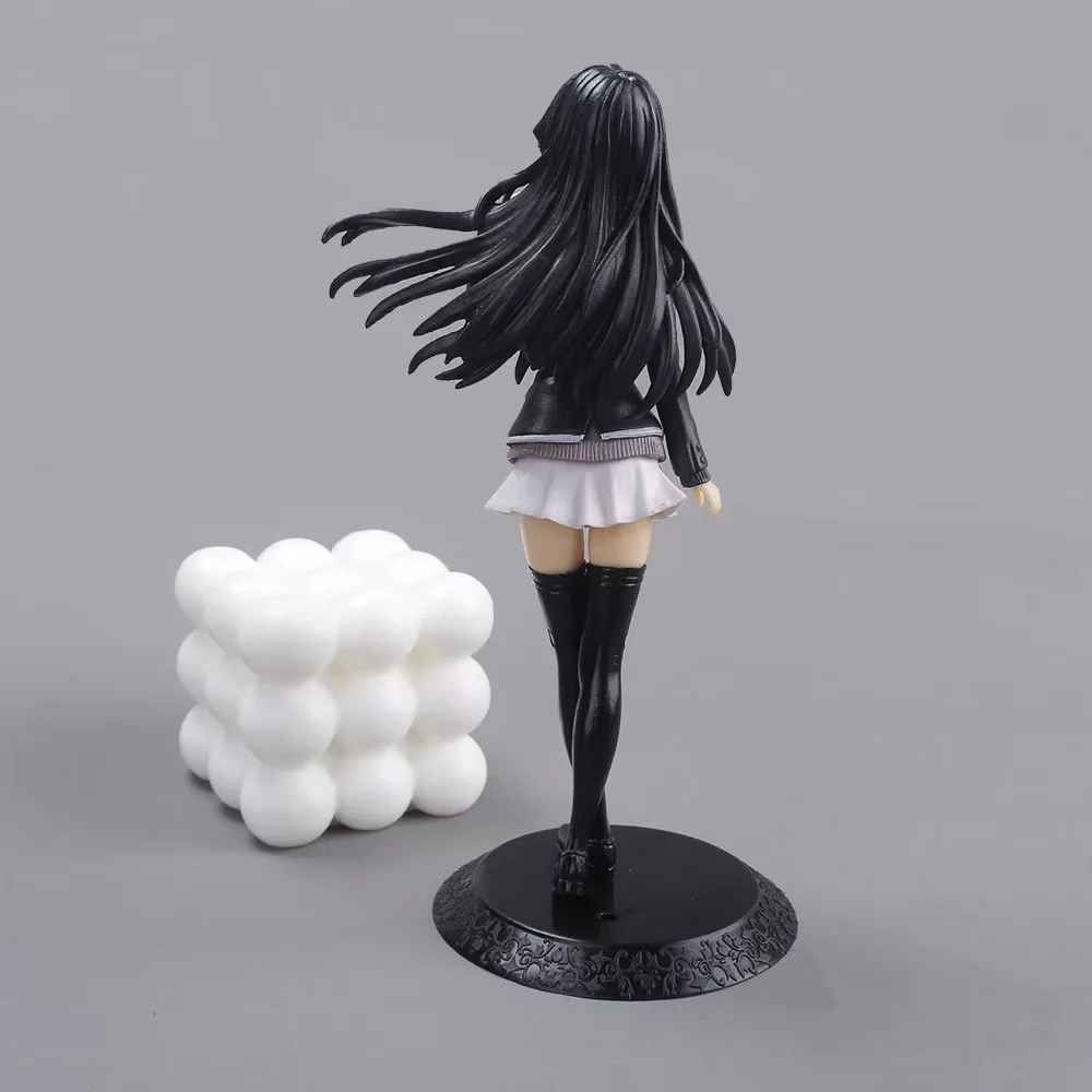 18CM Anime Mijn Tiener Romantische Komedie SNAFU Figuur Yukinoshita Yukin Stand Animatie Model Speelgoed Geschenken Collectie Decoratie PVC