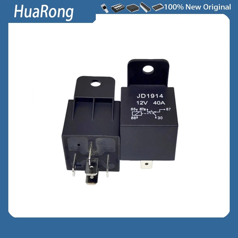 5Pcs/Lot  JD1914 12V 12VDC 40A 5PIN