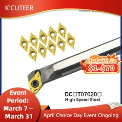 H08K-SDUCR H10K-SDUCR H12M-SDXCR HSS turning tool lathe boring bar small diameter deep hole boring cutter DCMT07 Carbide Insert