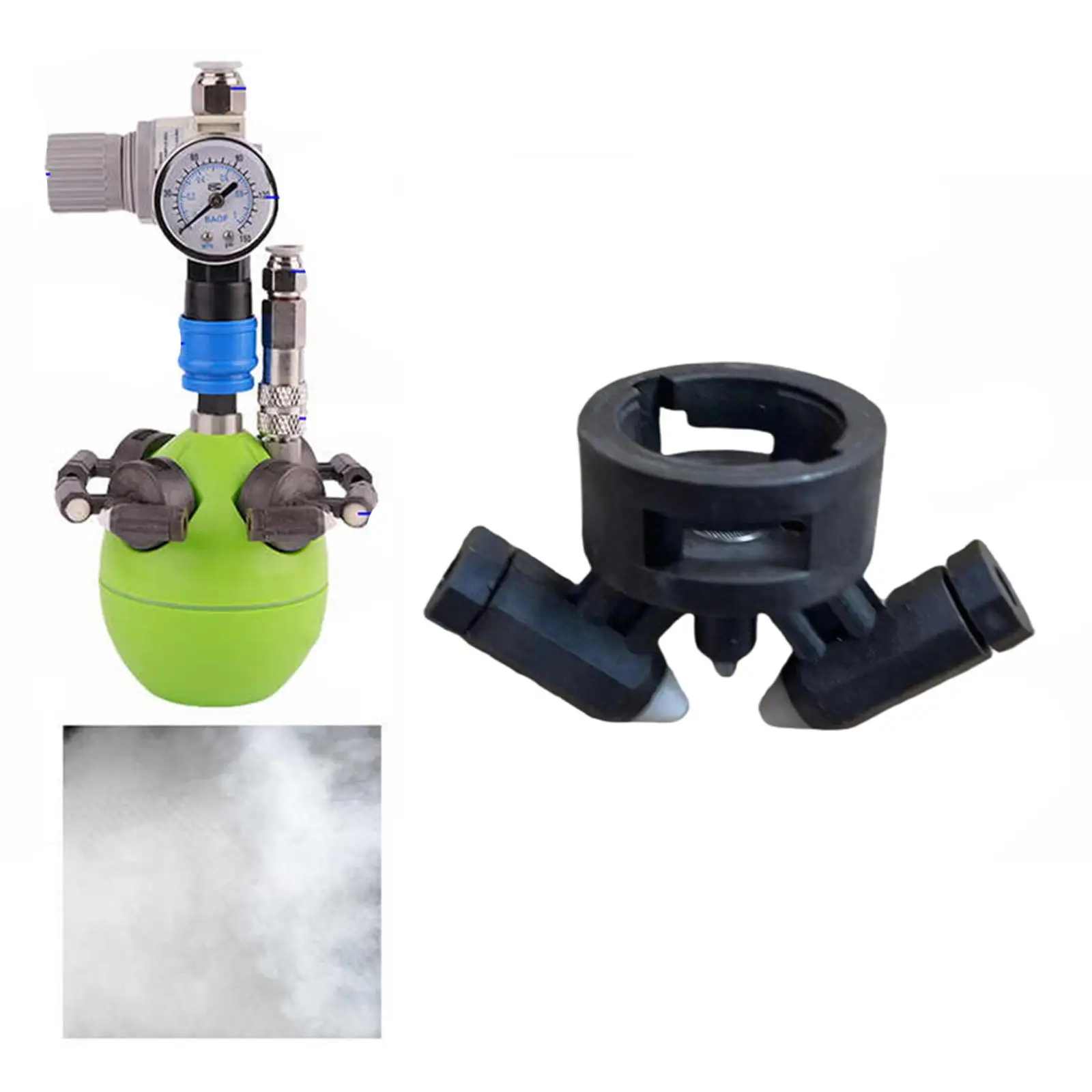 Large Volume Industrial Humidifier Head ABS Fog Fine Mist Nozzle Smoke Humidifier for Textile Factory Workshop Cooling