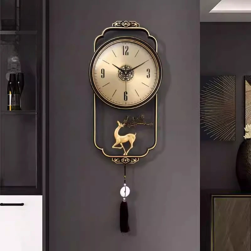 Wall Clocks  Silent Living Room Fashion Clock Wall Digital Bedrooms  Decoration