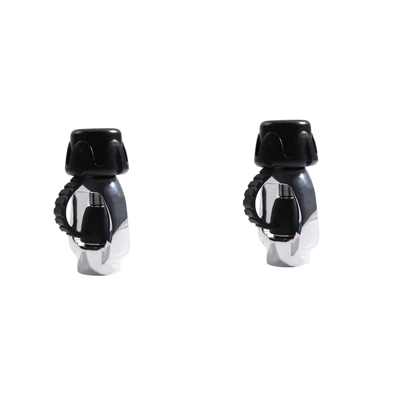 2X 300Bar 4500Psi DIN To Yoke Regulator Adapter Scuba Diving Tank High Pressure Filling Valve Din Station With Dust Cap