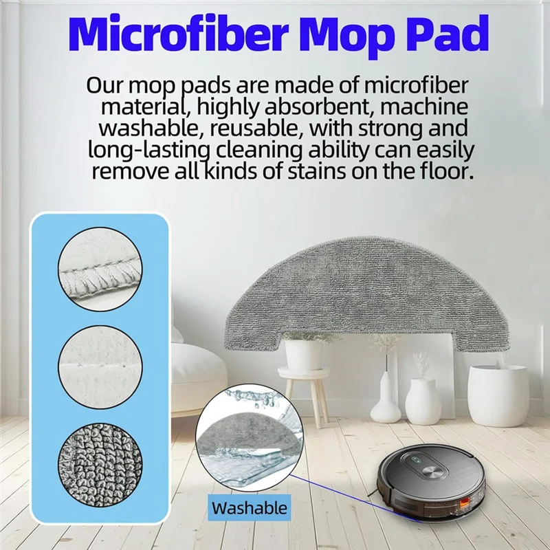 A70P สําหรับ Xiebro HR101 เครื่องดูดฝุ่นหุ่นยนต์หลักแปรงด้านข้าง HEPA FILTER Mop ผ้าฝุ่นเปลี่ยนชิ้นส่วนชุดอุปกรณ์เสริม