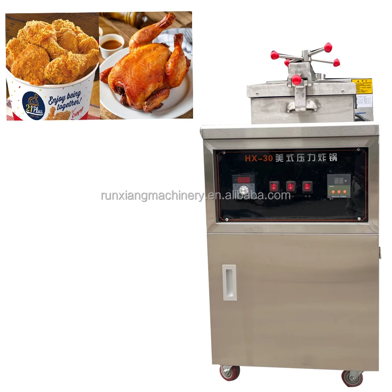 New Commercial Full Stainless Steel Food Processing Equipment  Fried Chicken Machine