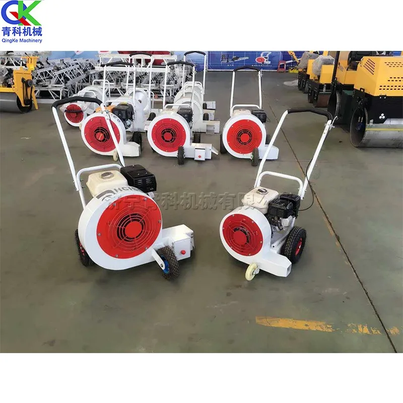 Portable Flow Asphalt Pavement Particulate Dust Sweeper High Precision Push Road Blower