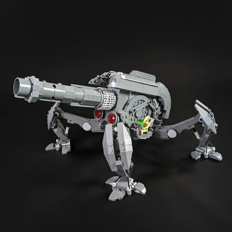 سلسلة الفضاء MOC J-1 بروتون مدفع معركة Droid اللبنات التجمع نموذج الصبي لغز لعبة الأصالة الطوب هدايا العيد