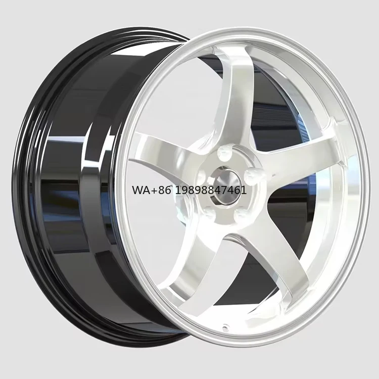 

Customized Alloy Aluminum 6061 T6 Two Colors 18x9.5J 5x114.3 20 Inch Forged Alloy Wheels for audi bmw