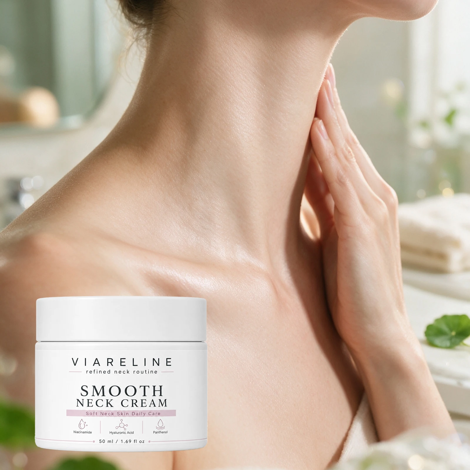 Smoothing Neck Cream Deeply Moisturizing Anti-Aging Skin Rejuvenation Remove Double Chin Eliminate Neck Lines Firming Neck Care