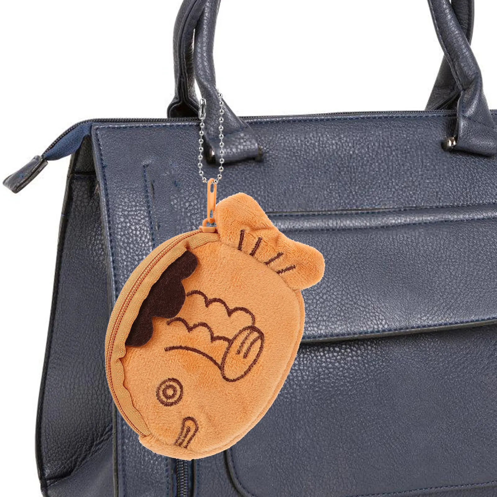 3Pcs Cartoon Fish Shaped Coin Purses Small Wallets Lightweight Zipper Change Pouch for Women Cash Holder Cartoon Coin Purse