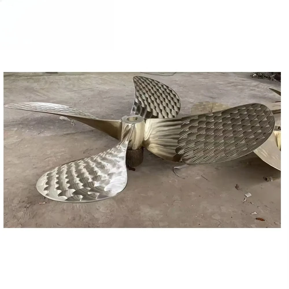 Promoción de ventas Hélice marina de cobre de 4 aspas de 42 pulgadas fabricada en China