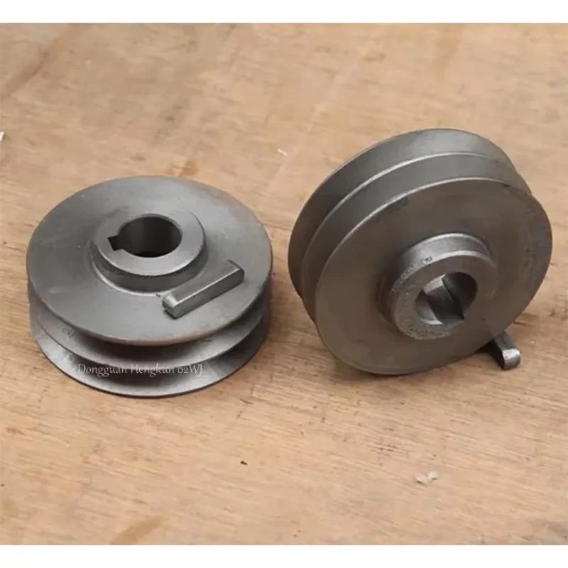 Cast Iron V-Belt Pulley A-Groove 1/2/3 Grooves OD 60-160mm Hub 32/34/52mm for Electric Motors & Tools Accessories