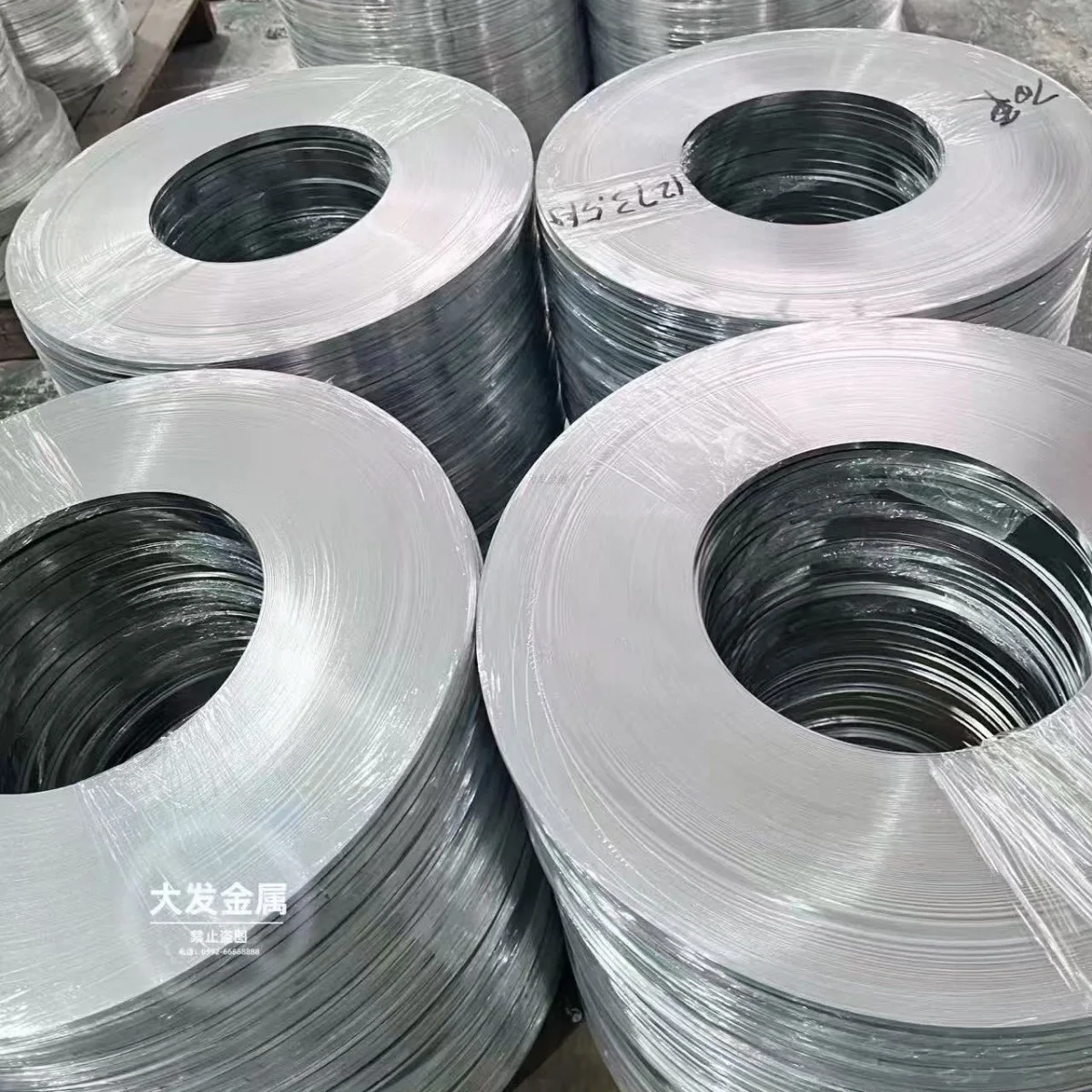 Galvanised Steel Strip Ultra-thin 0.2mm-2mm Thickness Metal Ribbon Roll Band 6mm-200mm Width