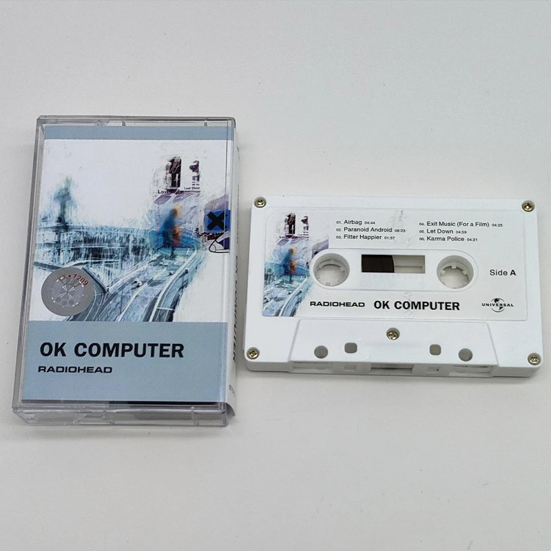 Rock band Radiohead Thom Yorke Music Tape OK Computer Album Cassettes Cosplay Walkman Car Recorder Soundtracks Box Party Music