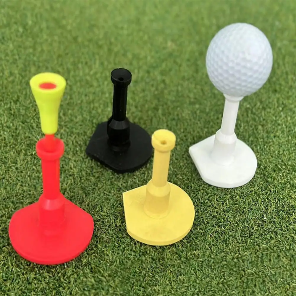 4Pcs Golf Rubber Holders Universal Support Golf Ball Driving Range Golf Practice Tee Holders Golfing Training 골프용품