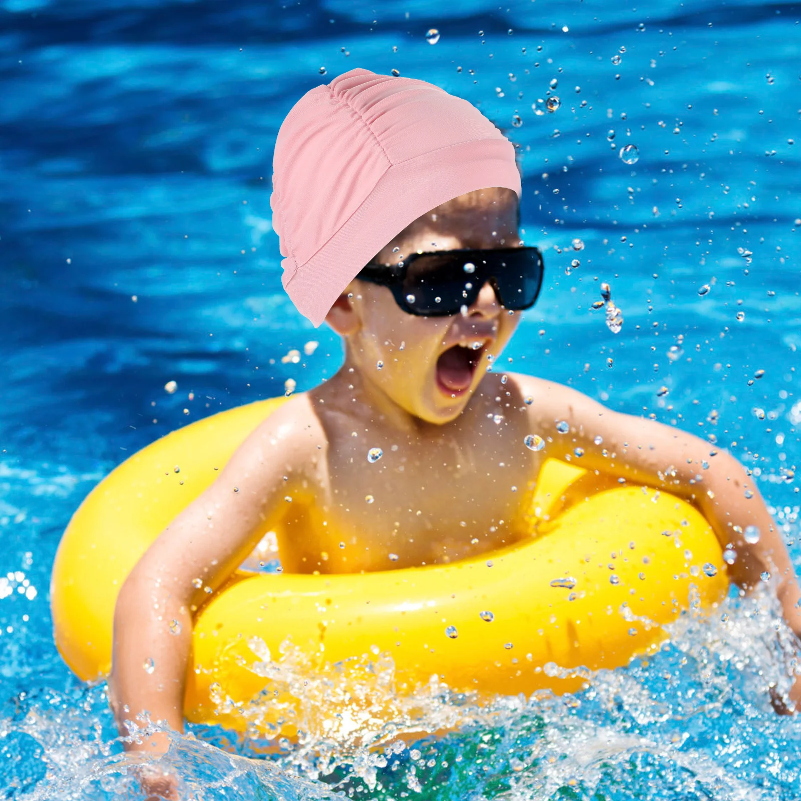 

Swimming Cap Adult Hat for Women Caps Fashionable and Versatile Nylon Long Hair Miss