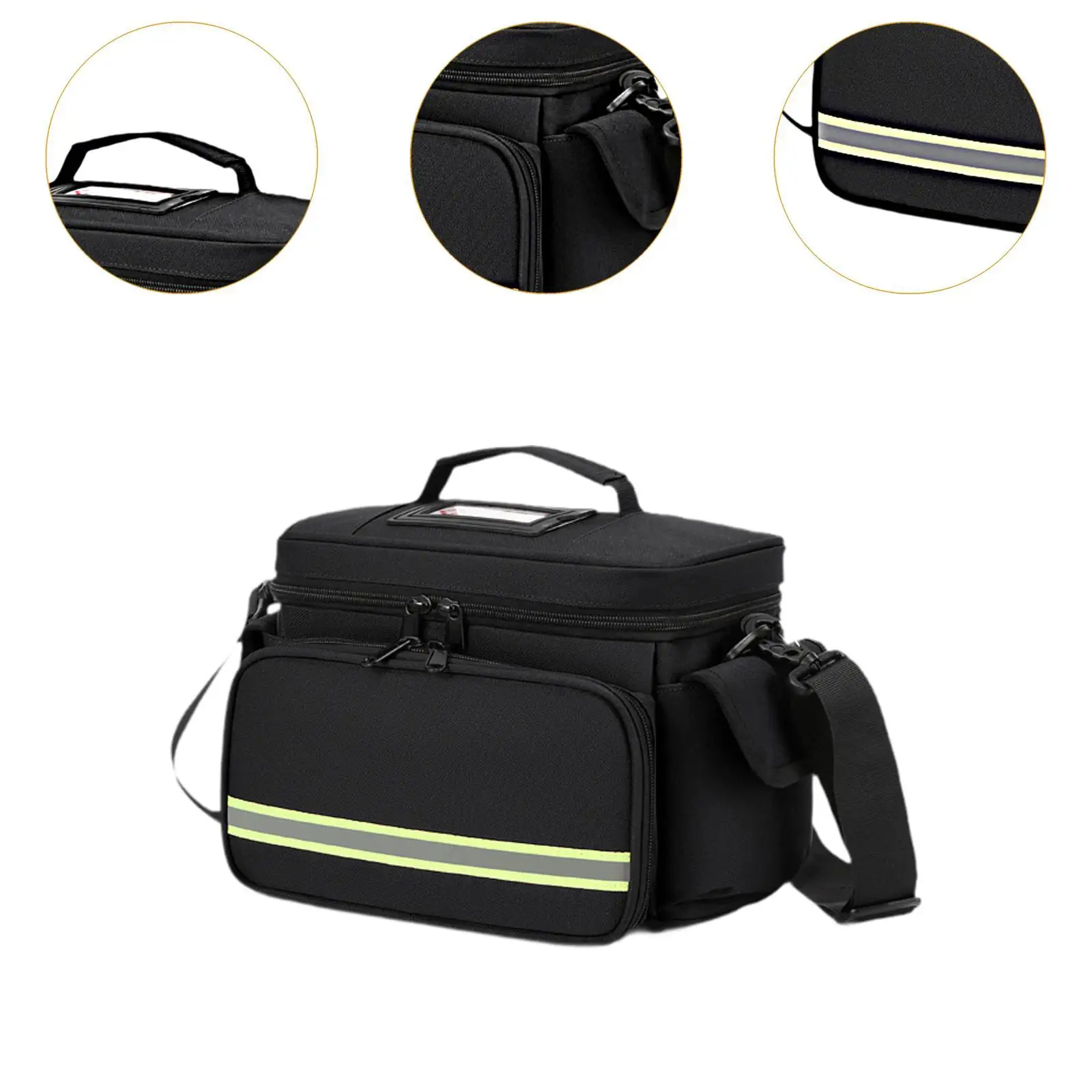 Empty First Aid Bag Storage Pouch Medical Storage Bag for Office Gym Camping