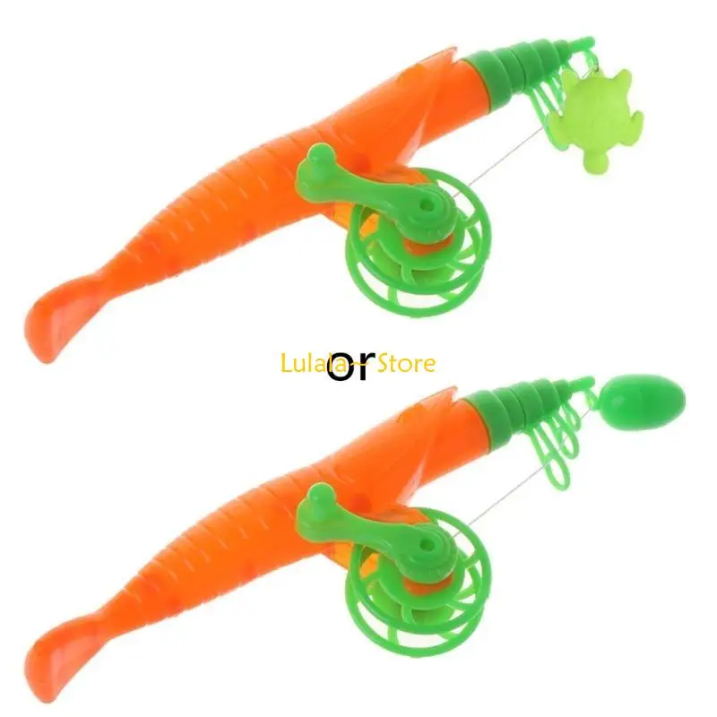 Y4QA Educational Baby Child Kids Fishing Rod Fish Model Toy Fun Game Gift Great Performance