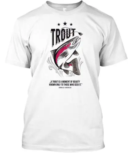 Trout Season T-Shirt Made in the USA Size S to 5XL