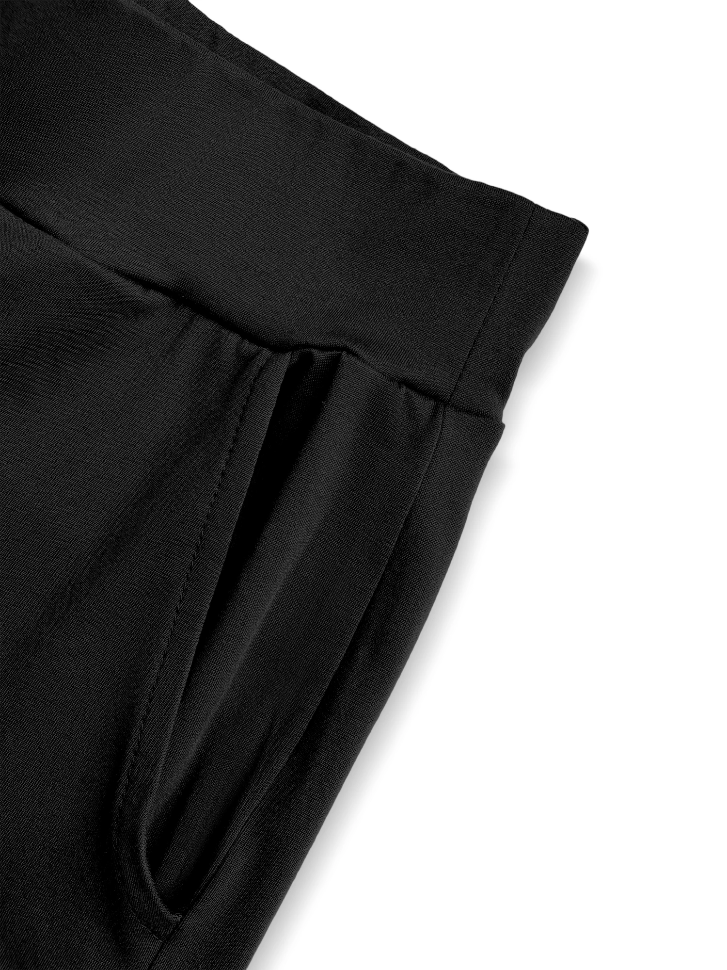 Streetwear High-Waist Flare-Hosen für Damen, dehnbare Bootcut-Leggings, Hip-Hop-Trendy-Schlaghosen mit Taschen für den Alltag. – Detail 14