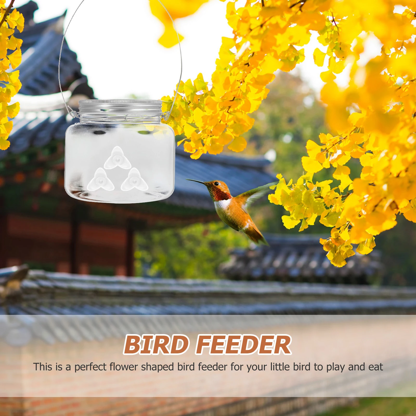 

12 Pcs Bird Feeder Flowers Hummingbird Replacement Small Parts for Feeders Accessories
