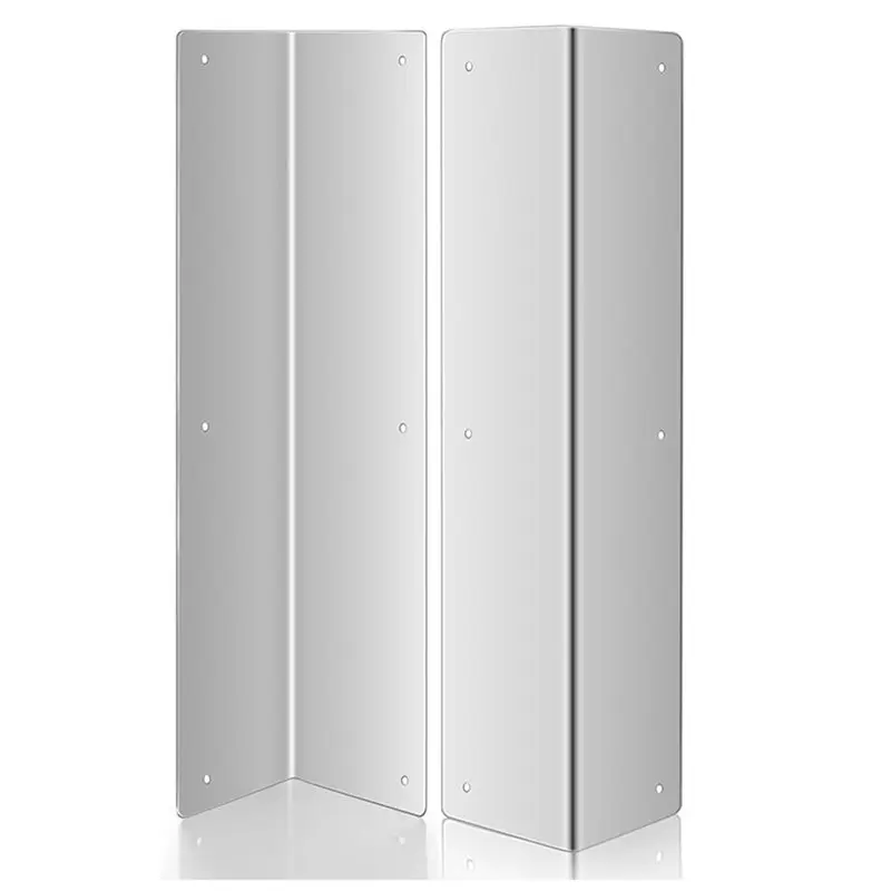 

AT29-Stainless Steel Corner Guards 2 Pack For Vinyl For Siding Metal For Siding Protector 89° Angle Weed Whacking A