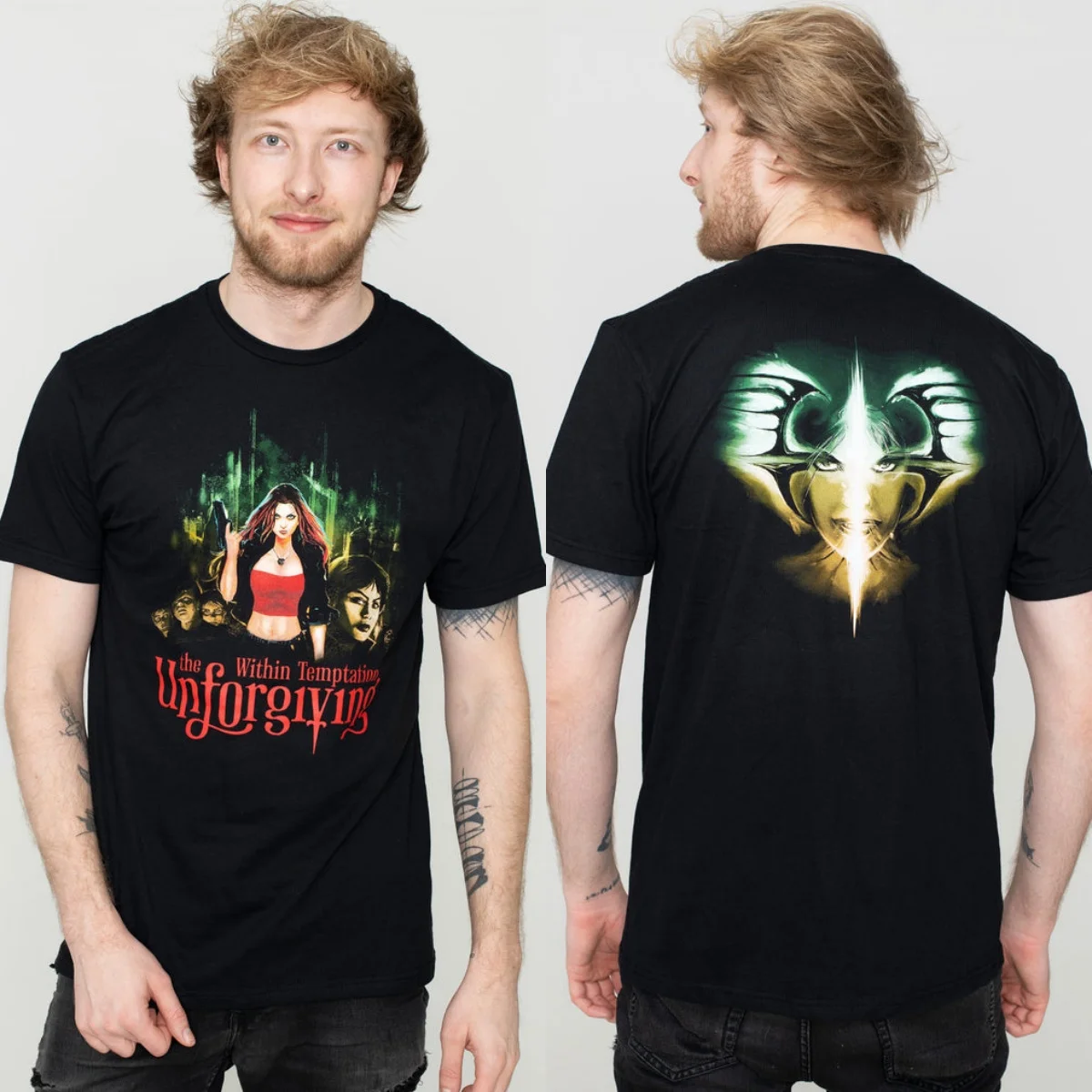 Rare Within Temptation Graphic Cotton T-shirt Unisex Summer Short Sleeve Fashion Brand Tee Luxury Casual Vintage Tees