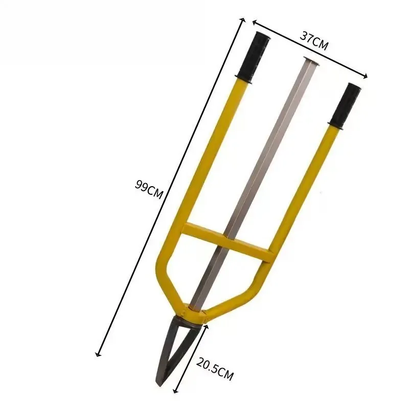 for Inertia Wood Splitter Firewood Chopper Manganese Steel Manual Log Splitting Tool Farm Home Use
