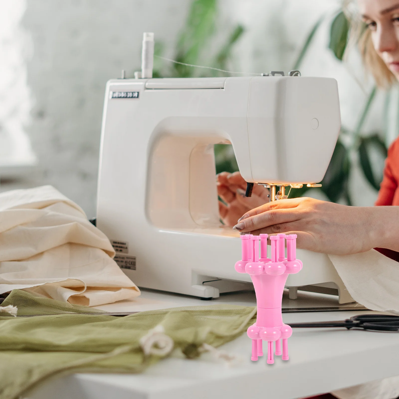 

1Set Rosy Knitting Looms Compact Braiding Machine Make Hollow Ropes At Home Or Shop Portable Weaving Tools for DIY Craft