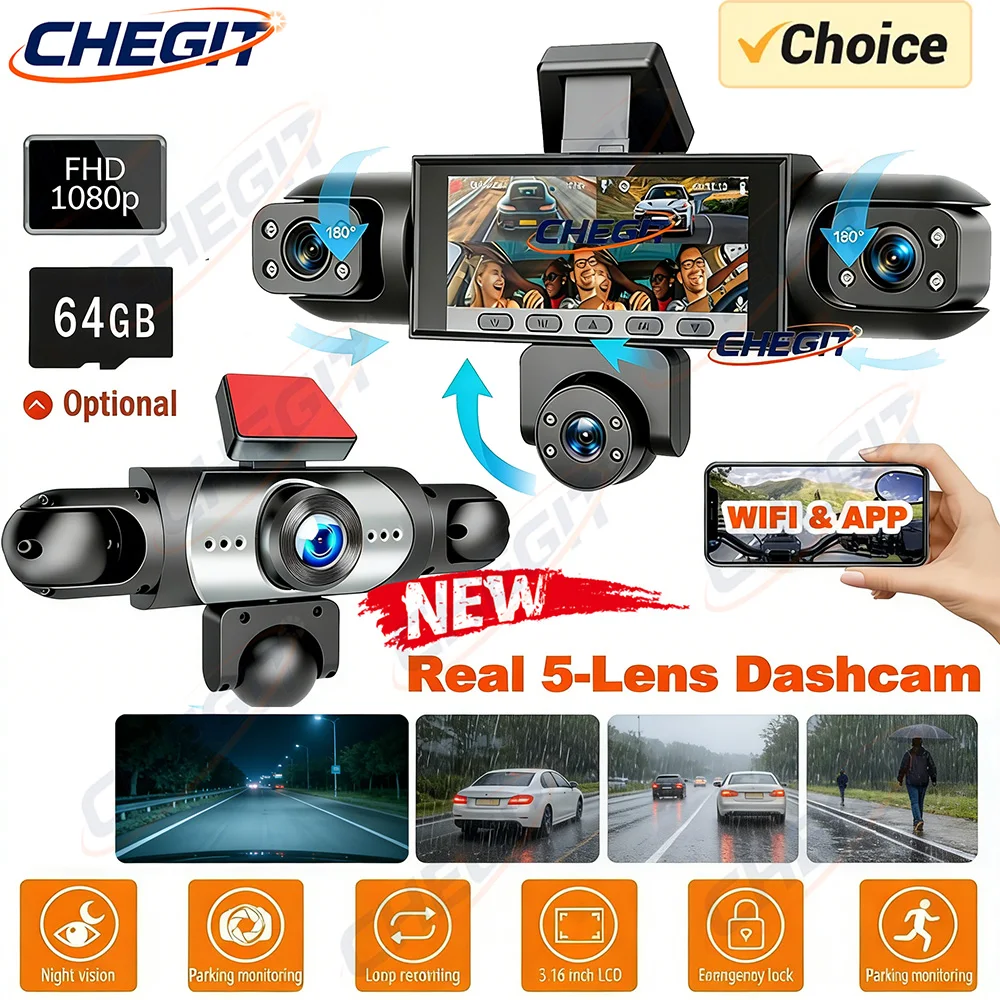 New 5Channel 360 De…