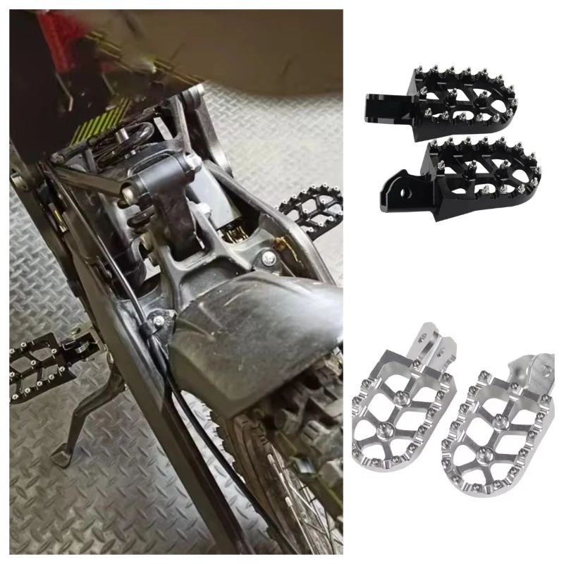For HONDA Tornado 250 XR 200 XR250 XR200 XRE300 XRE 300 Motorcycle Footrests Footpegs Foot Rests Pegs Pedals