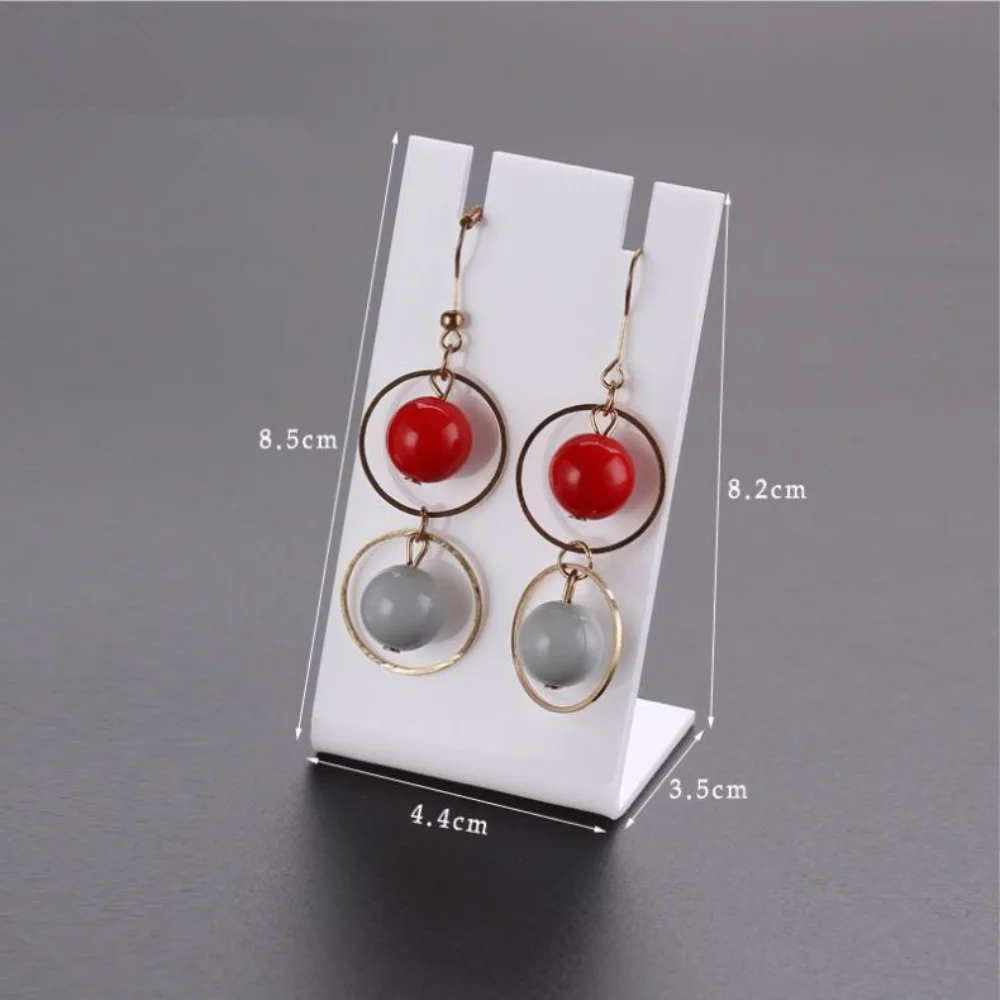 Acrylic Earring Display Rack Modern Ear Display Stand Jewelry Display Rack Transparent For Jewelry Store Dressing Room Boutique