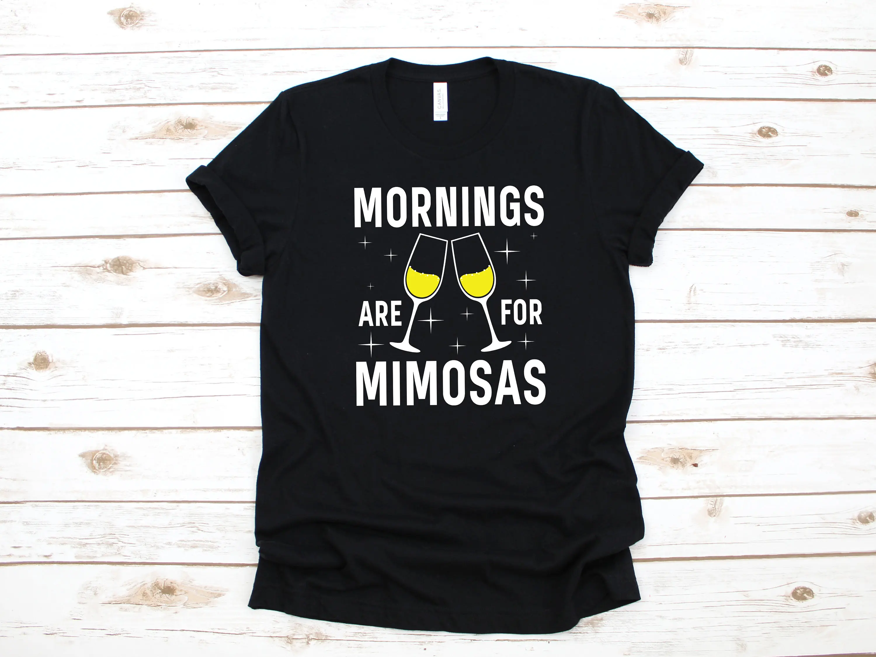 Mornings Are For Mimosas T Shirt Funny Brunch Champagne Breakfast SweaT Long Sleeve Apparel