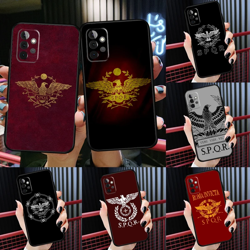 SPQR Roman Imperial Legion Cover For Samsung Galaxy A54 A52S A52 A32 A22 A12 A72 A33 A53 A73 A14 A70 A51 A71 Case