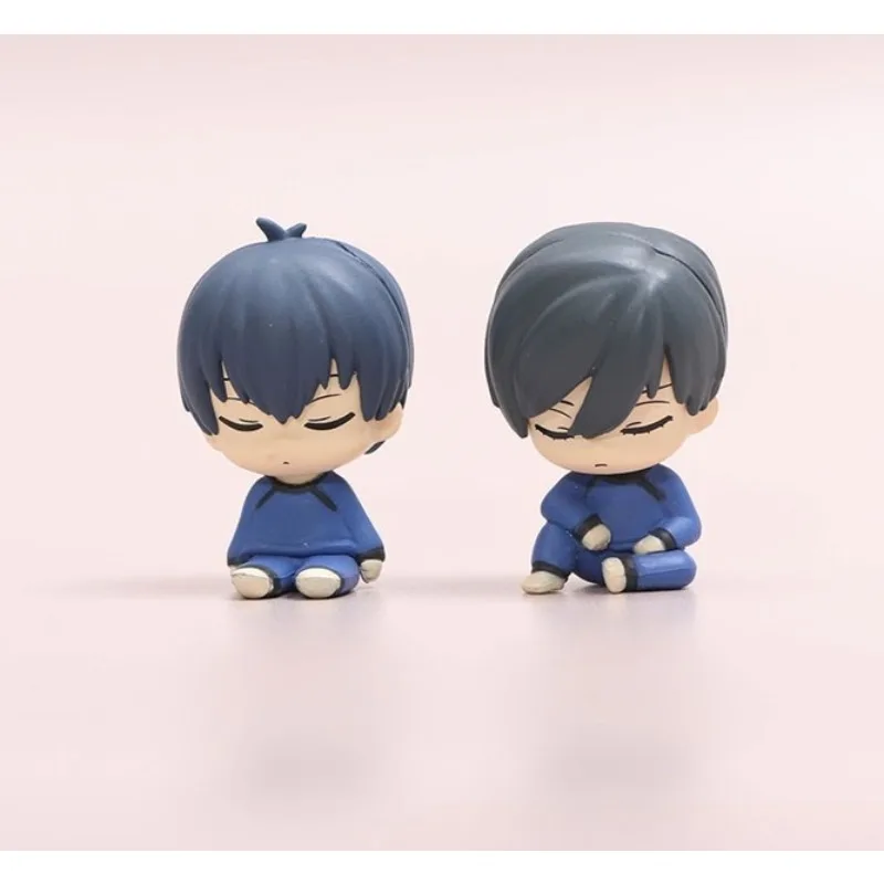BLUE LOCK 5pcs Hot Anime Isagi Yoichi Figures Chigiri Hyoma Rin Itoshi Nagi Seishiro Action Figure Toys Statue Collection Gifts