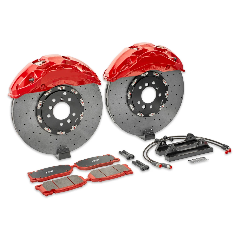 440x40 10ピストンカーボンセラミックブレーキキット新品ディスクローター フォルクスワーゲン トゥアレグ 2002年以降用