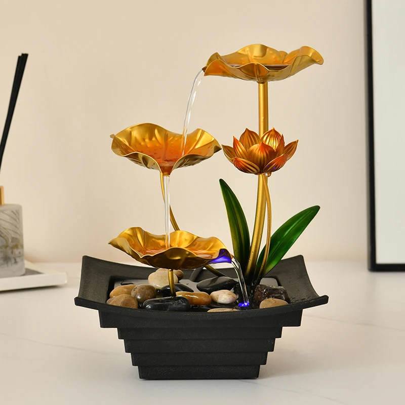 Mini Desktop USB Electric Relax Decor Interior Water Pump Fountain Office Home and Bedroom