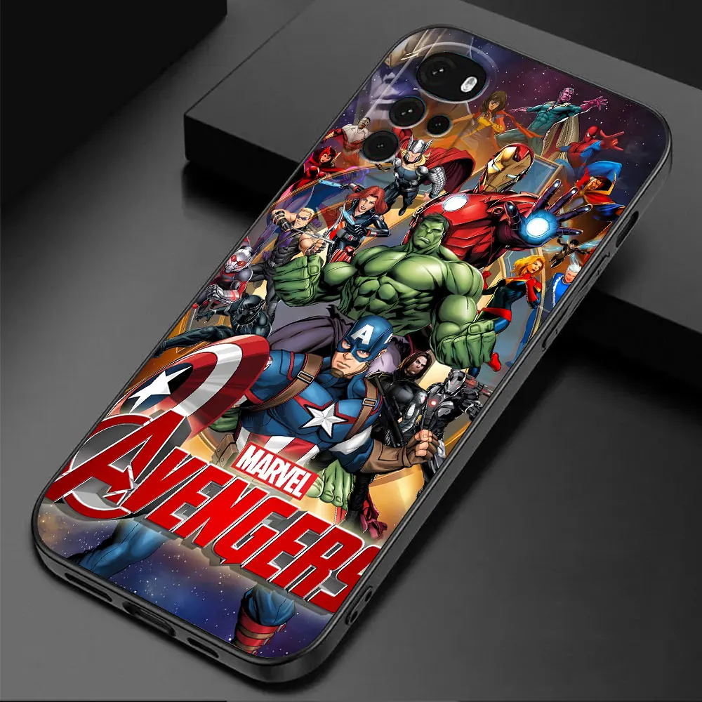 Case for Motorola Moto G51 5G G50 4G G22 G9 Play G53 G73 G60S G31 G30 G52 G60 G71 G72 G32 Marvel cartoon The Avengers Cover image 4
