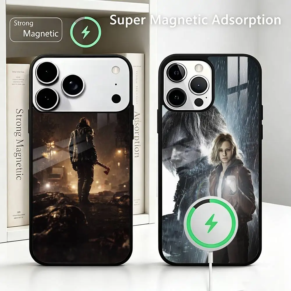 

Biohazard Resident Evil Requiem Phone Case For IPhone17 16 15 14 13 12 11 Pro Max Plus Wireless Charger Cover Funda