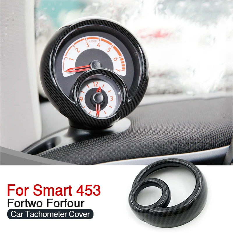 Car Tachometer Decorative Cover Sticker Modification Parts For Mercedes Smart 453 Fortwo Forfour Car Accessories Styling Product