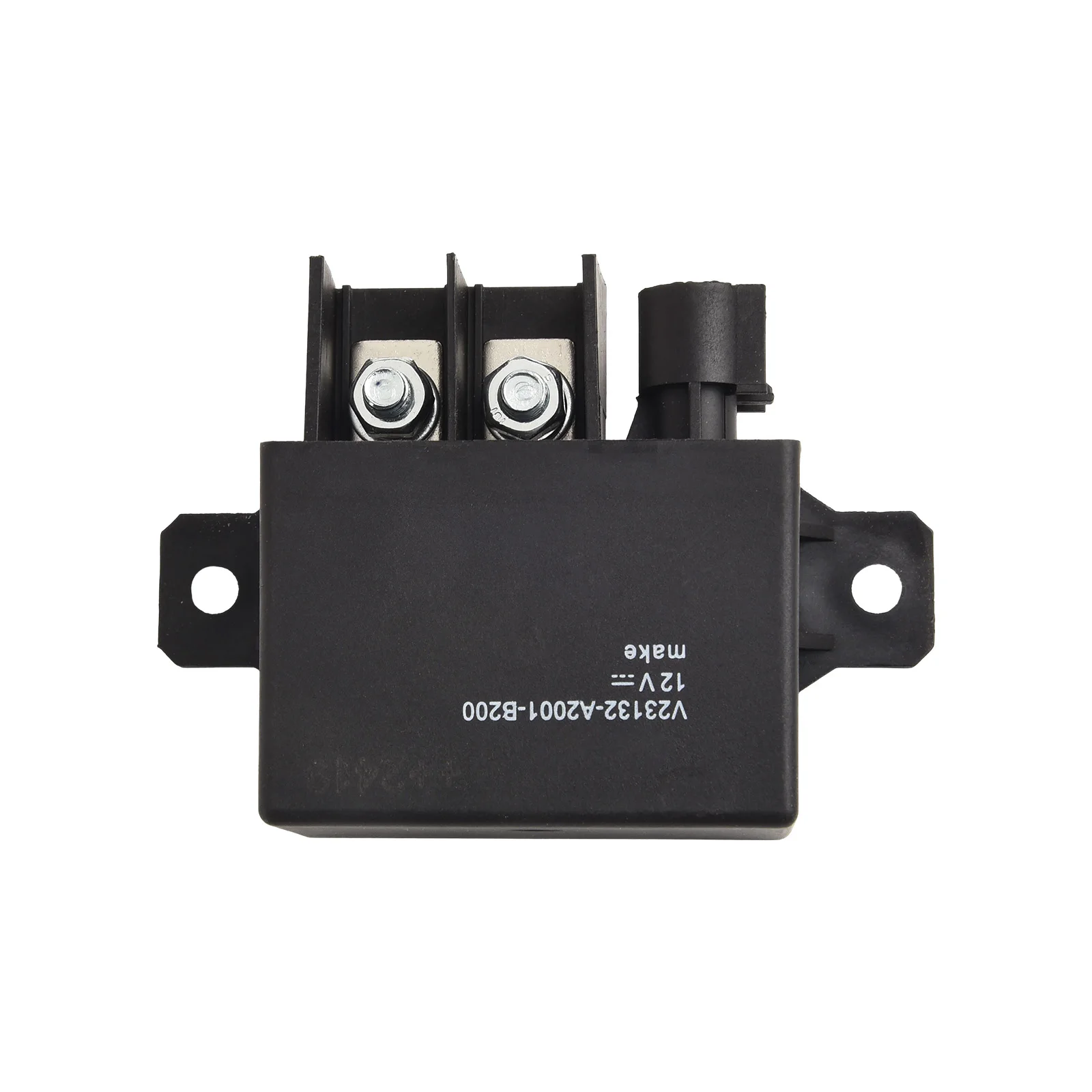 Automotive Circuits 12VDC Power Relay Automotive Relay High Performance Reliable Operation Retention Nuts Included