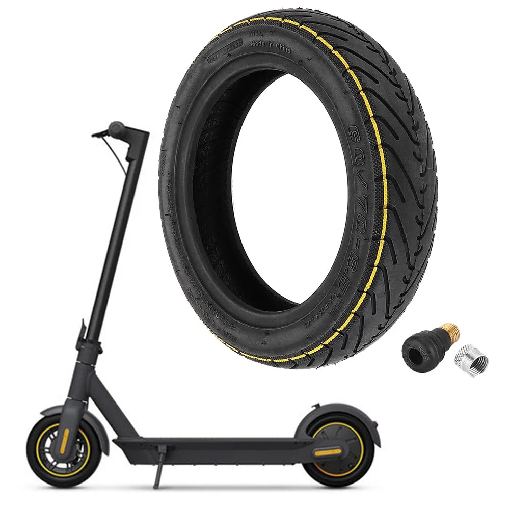 10 Inch 60/70-6.5 Tubeless Tyre For Ninebot Max G30/G30E/G30LP  Electric Scooter 245*245*55mm Rubber Repaired Automatically Tyre