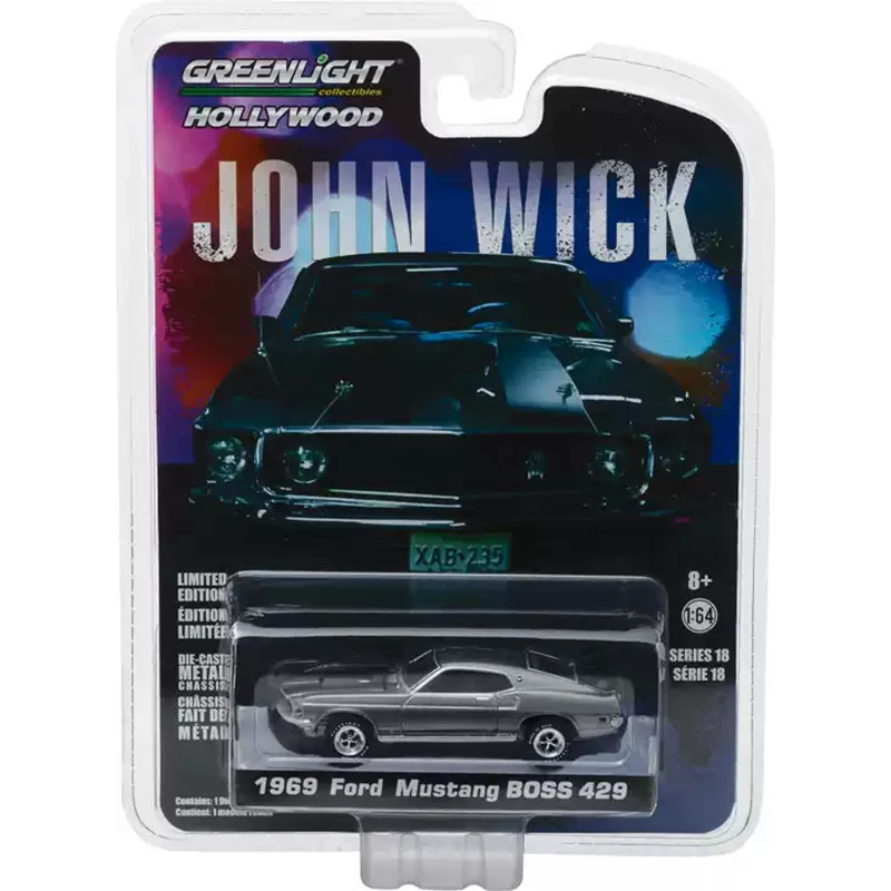 Greenlight 1/64 Proportion New Style Ford Mustang Camaro Hollywood Series Diecast Model  Alloy Car Child Christmas Gift