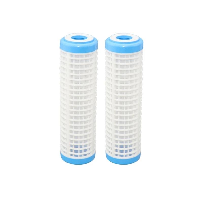 

2 Pack Efficient 10" Water Filter Pre Filter Reusable Household Filter Washable Filter for Water A6HB