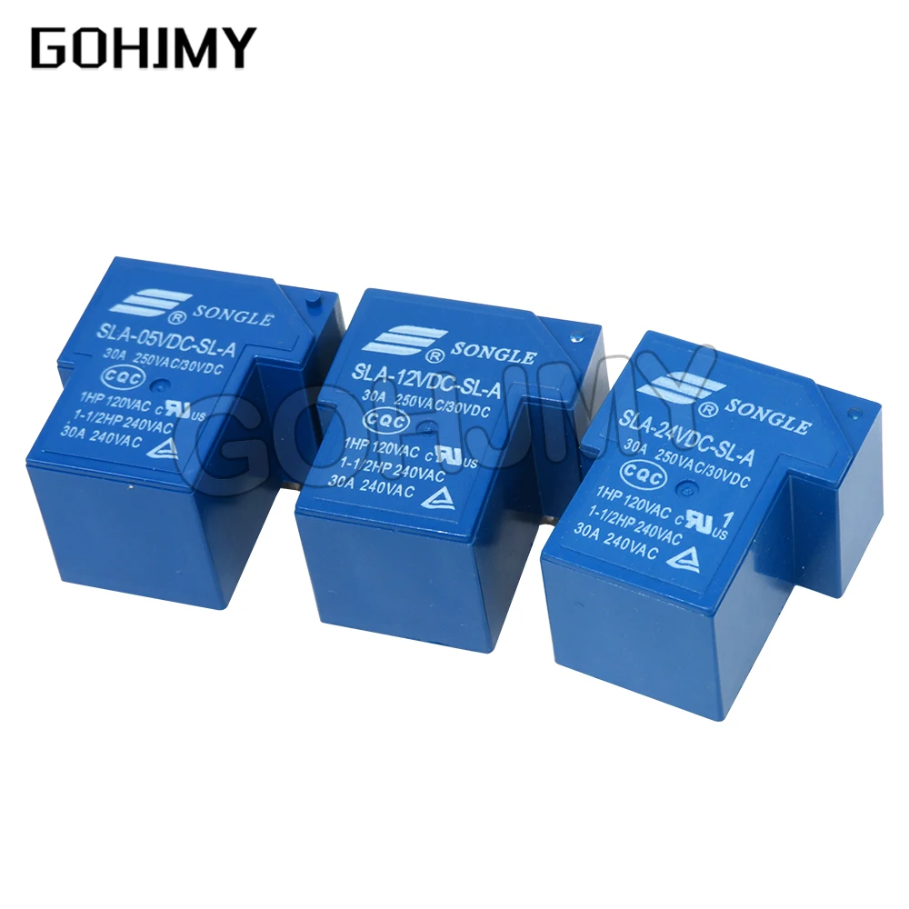 1PCS Relay SLA-05 09 24 12VDC-SL-A 4PINS 5V 9V 24V 12V High-quality SLA-05VDC-SL-A SLA-09VDC-SL-A SLA-12VDC-SL-A