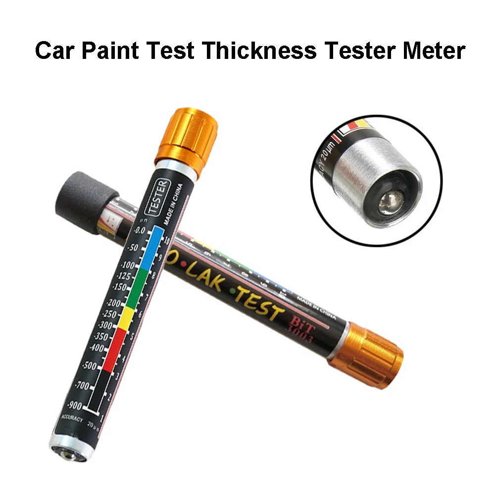 Car Paint Test Thickness Tester Meter Gauge Detection Tool  Auto Paint Crash Check Test Coating and Sheet Metal Paint Tester