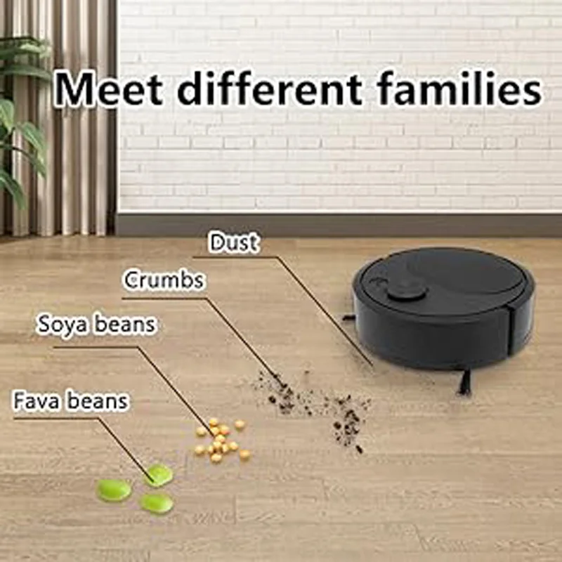 3 In1 Intelligent Sweeping Robot Vacuum Cleaner Low Noise Floor Sweeper Rechargeable Automatic Home Office Vacuum Carpet Cleaner